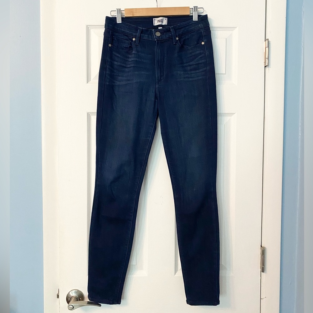 PAIGE Blue Skinny Jeans Classic Fit